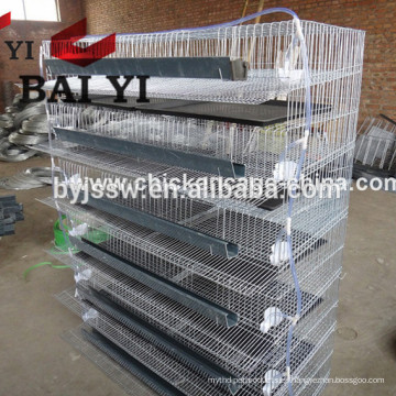 2017 Trade Assurance H Type &amp; A Type Wire Mesh Quail Cage En Venta